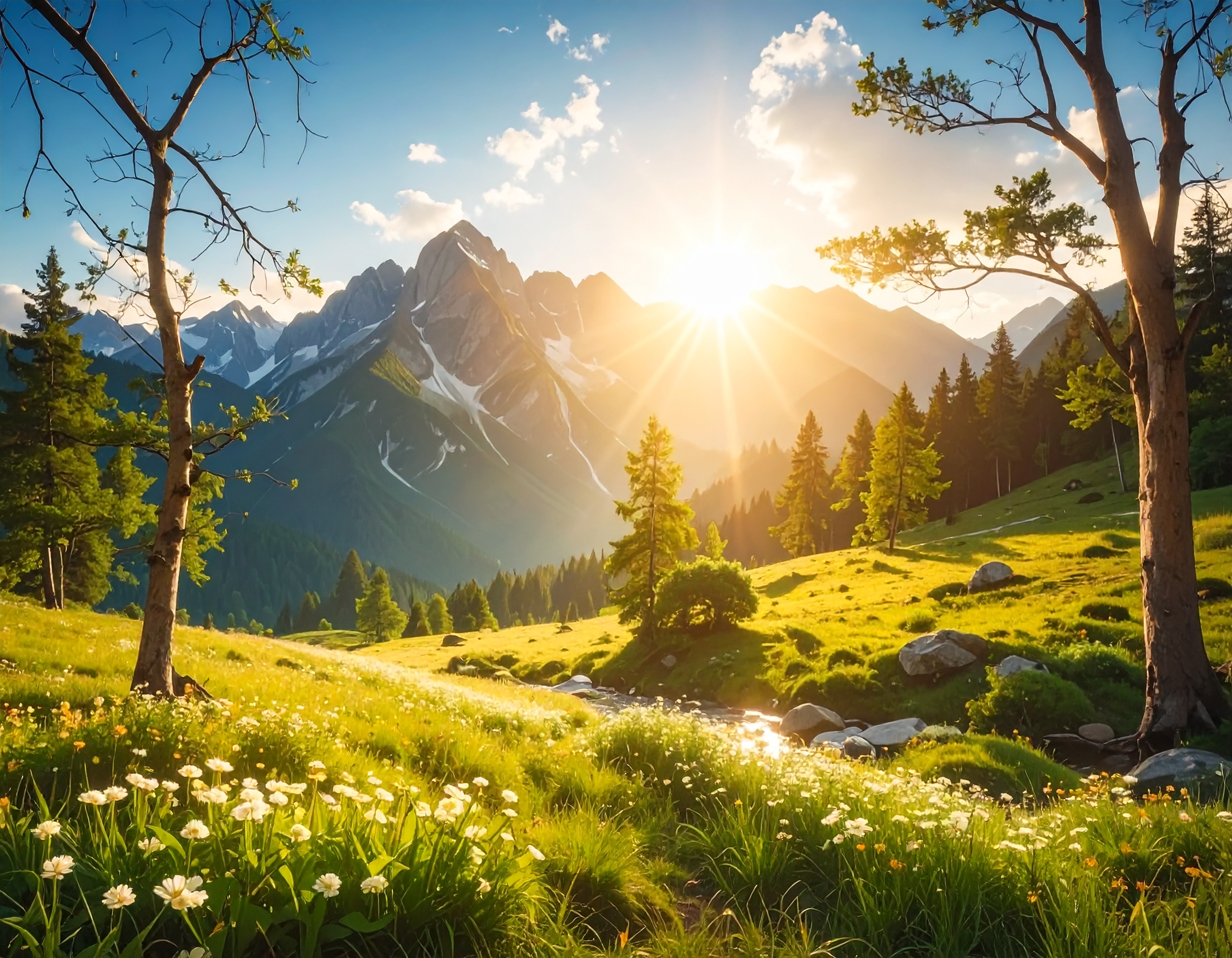 A hill nature